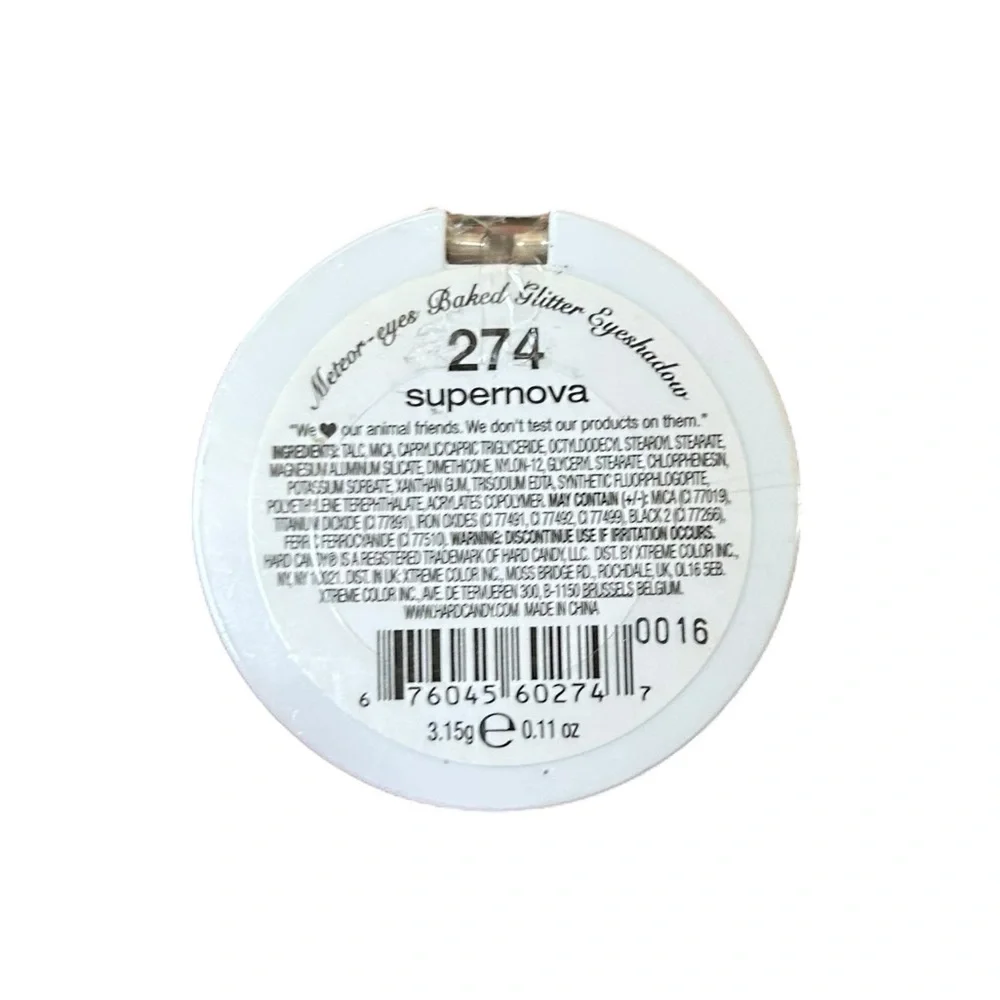 Hard Candy Meteor-Eyes Baked Glitter Eyeshadow 274 Supernova Discontinued Sealed